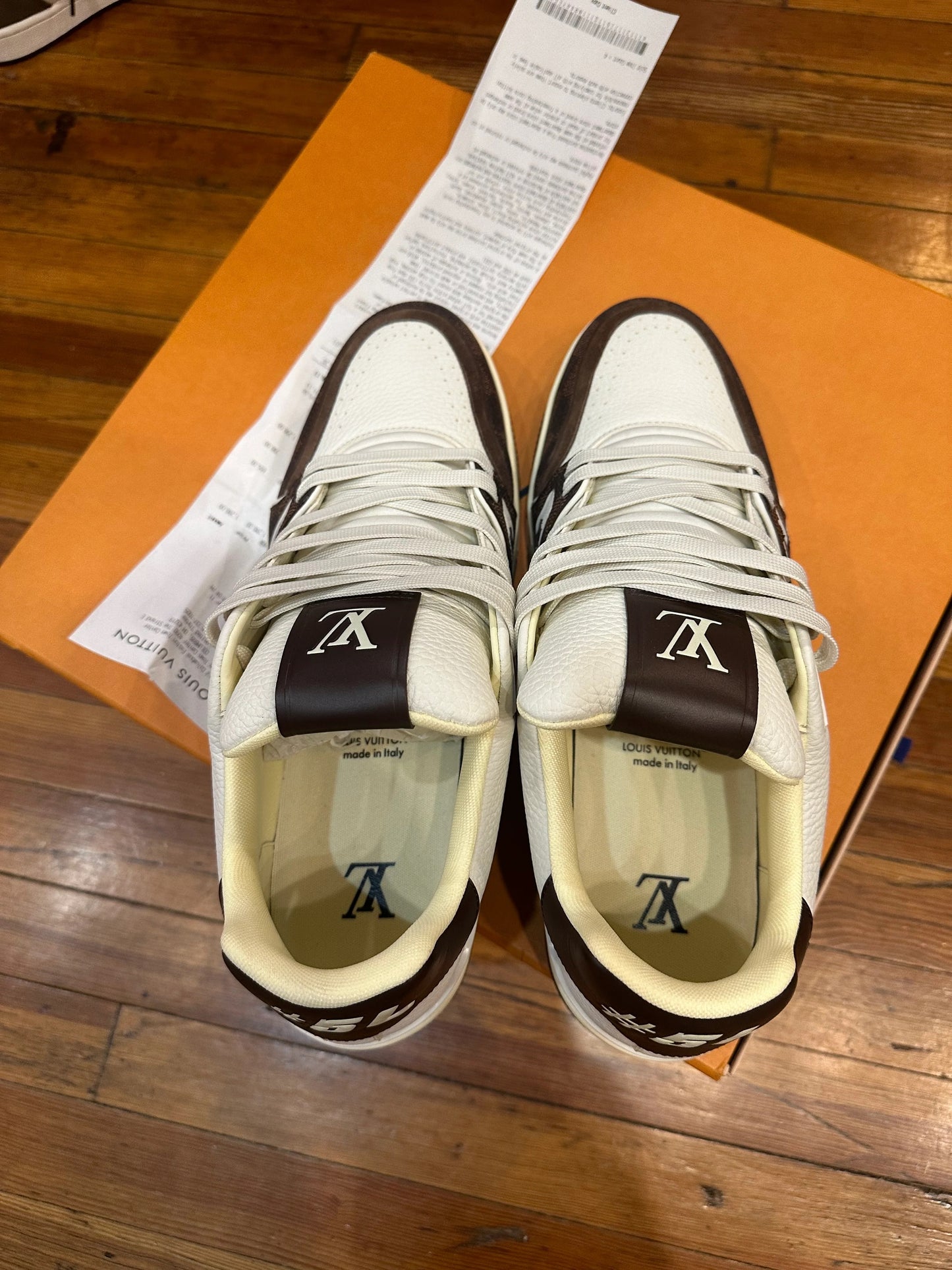 Louis Vuitton Trainer “Brown Creme”