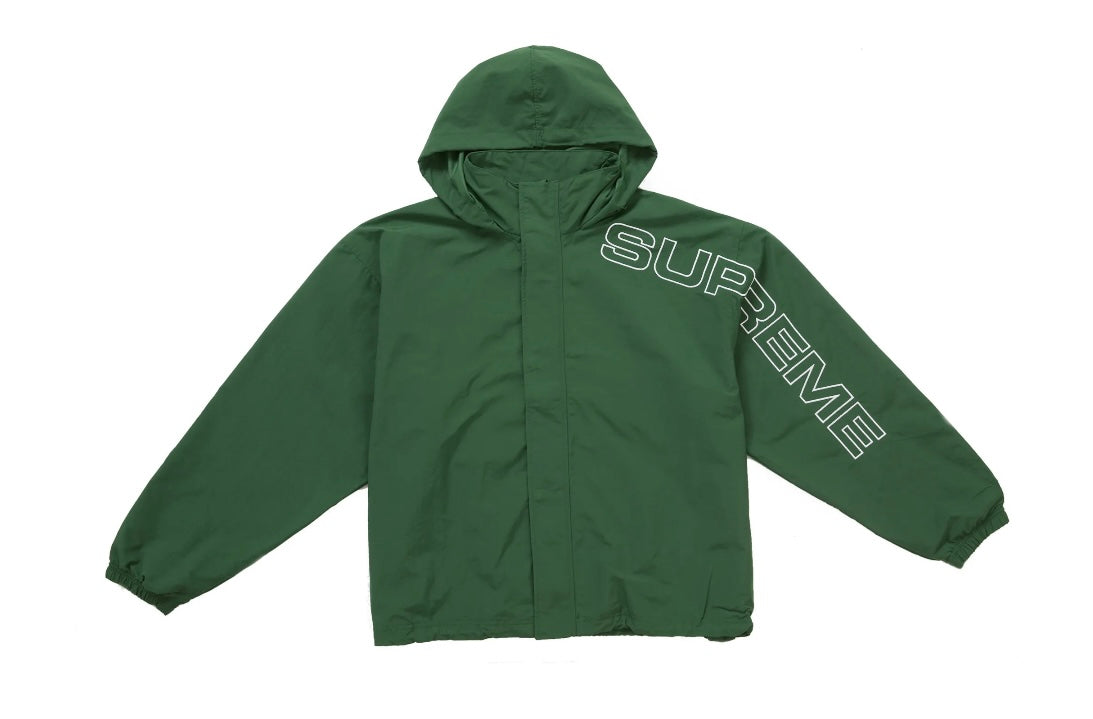 Supreme Jacket Green embroidered