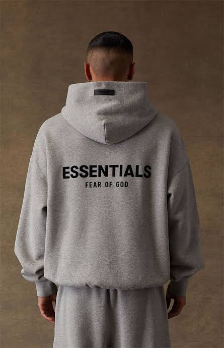 Hoodie Essentials Dark Oatmeal