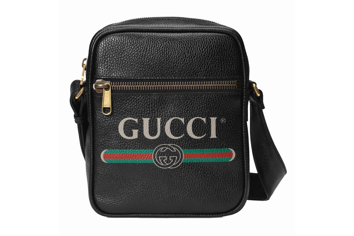 Gucci Leather Bag Vintage Logo