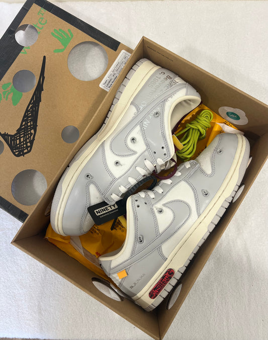 Dunk off white lot 8