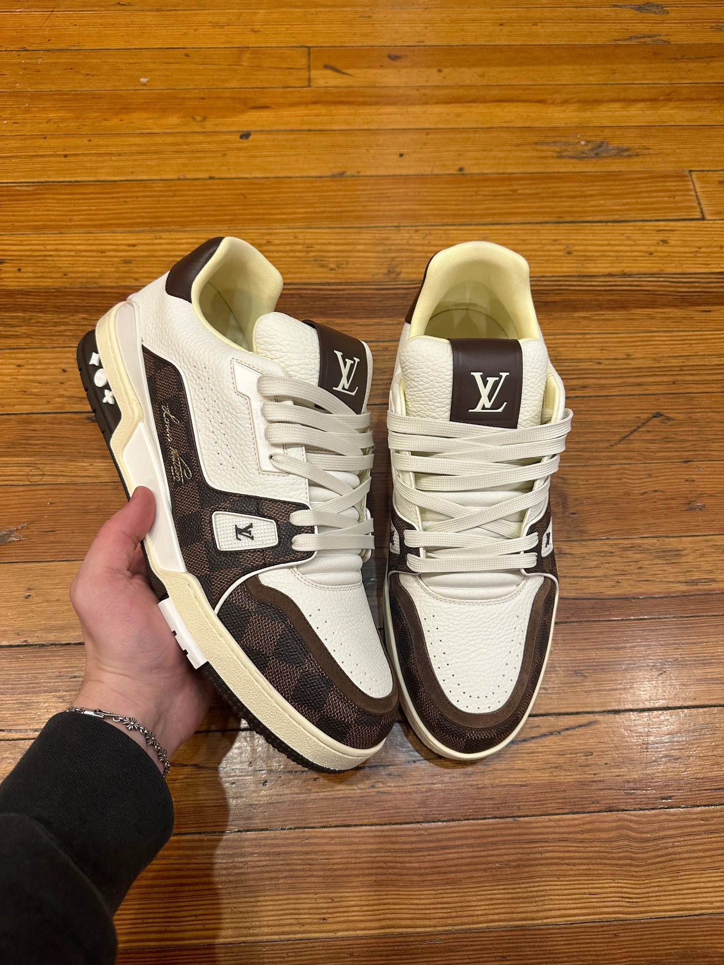 Louis Vuitton Trainer “Brown Creme”